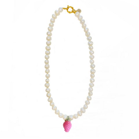 De Strawberry Blush-ketting
