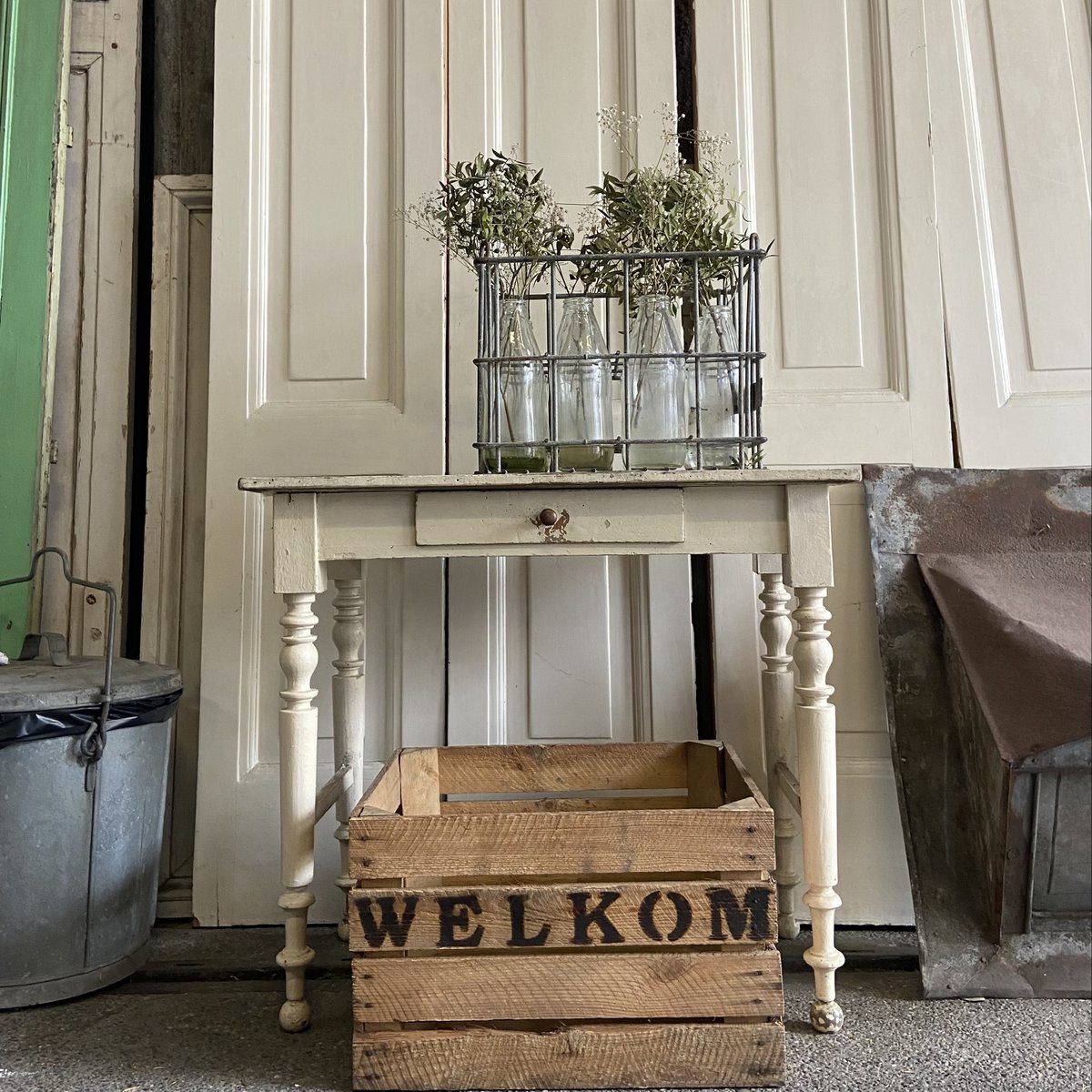 CAISSE / CAISSE EN BOIS Bienvenue