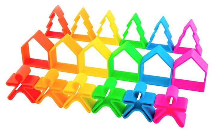Dëna Neon - Kind, Huis en Boom Set