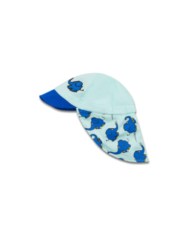 koaa – The Elephant “All Over” – Zonnekap blauw 0,5-1 jaar