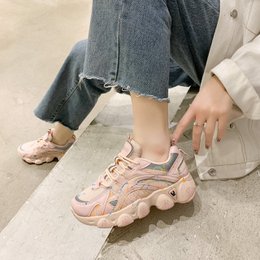 Lysende super fire daddy sko kvinder trend sneakers