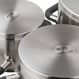 Lugano Edlex Steel Stielpfanne 24 cm