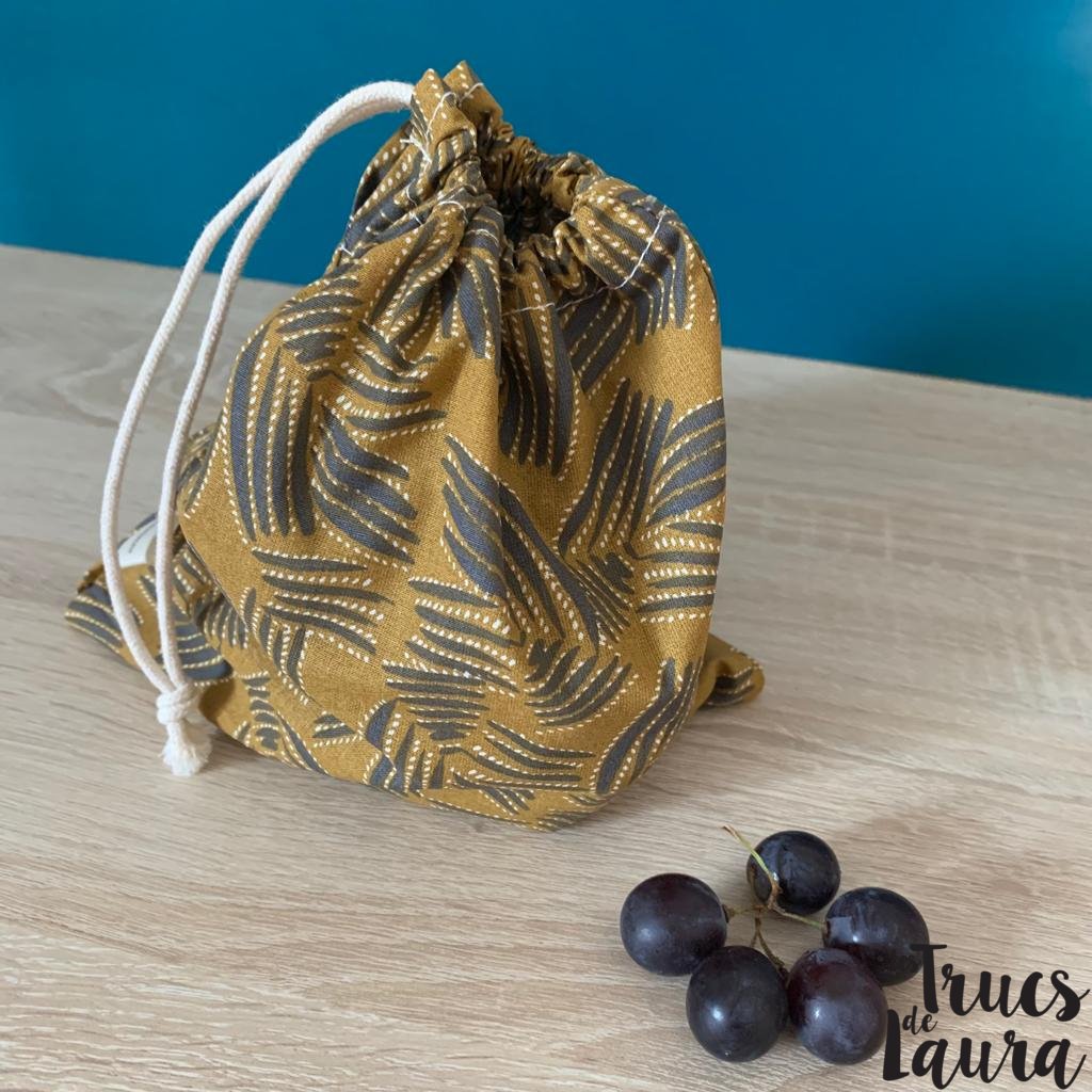 Sac à vrac - Taille M - 23 x 21 cm