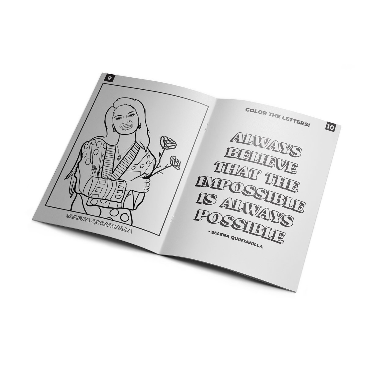 Libro de actividades para colorear de artistas latinos