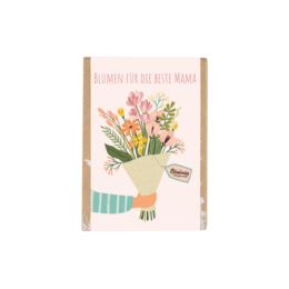 Geschenkbox Mini - Mama - Strauß