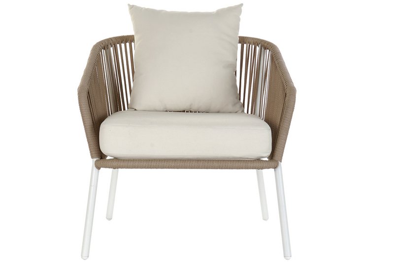 SOFA SET 4 ALUMINIO 151,5X72X70 WATER REPELLENT MB179038