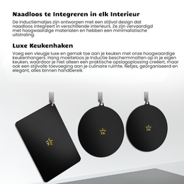 Induction protectors - black, premium quality