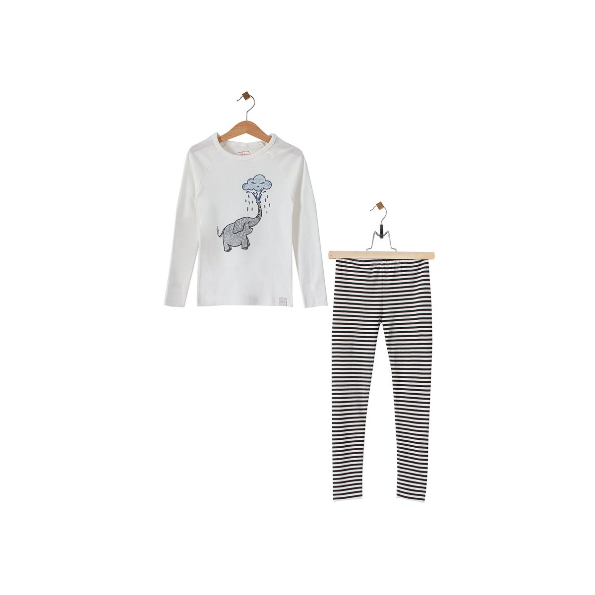 Unisex children's pajamas Top Forest