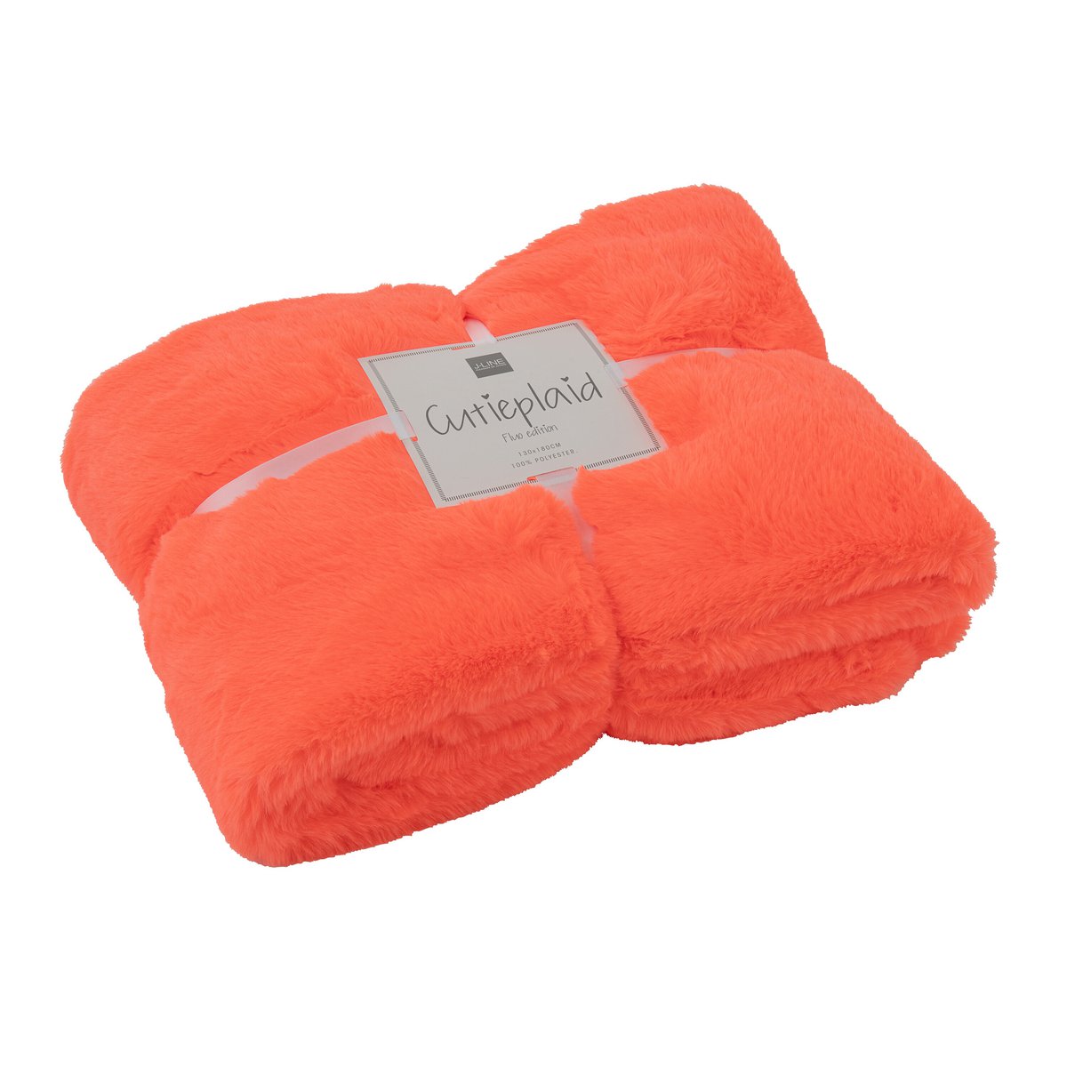 J-Line blanket Cutie - polyester - fluorescent orange