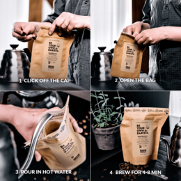 Coffee Pot Specialty Coffee 3 pcs Gift Box