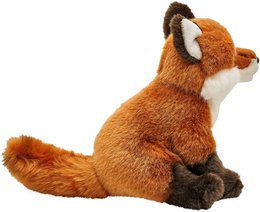 Volpe rossa, seduta - 21 cm (altezza) - volpe, animale della foresta - peluche