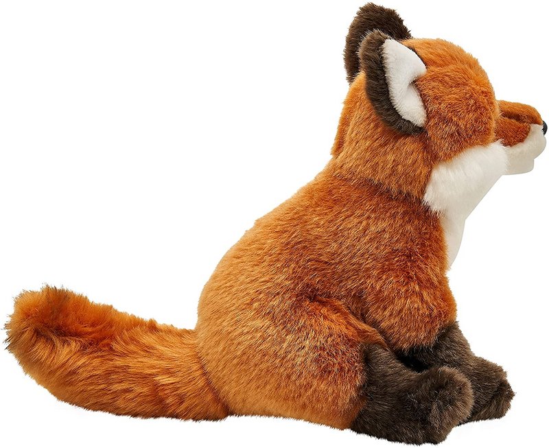 Volpe rossa, seduta - 21 cm (altezza) - volpe, animale della foresta - peluche