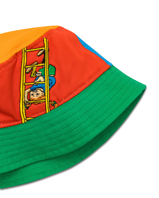 koaa – Pippi Calzelunghe “Up and Down” – Cappello da pescatore blu/rosso/verde/arancione