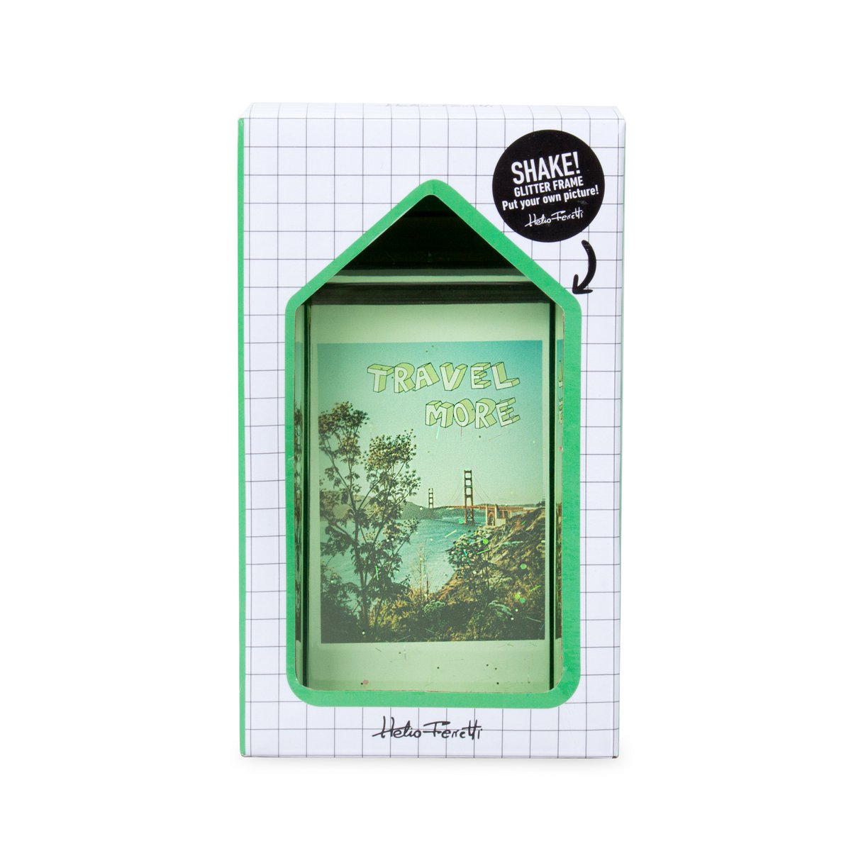 GLITTER FOTOLIJST GROEN HF