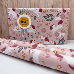 Carta da regalo 'Unicorno' - in 10 pezzi