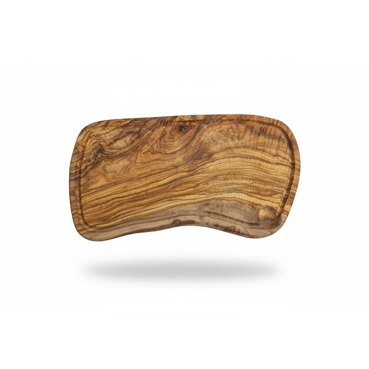 Olive wood Cutting Board with groove- Barbecue