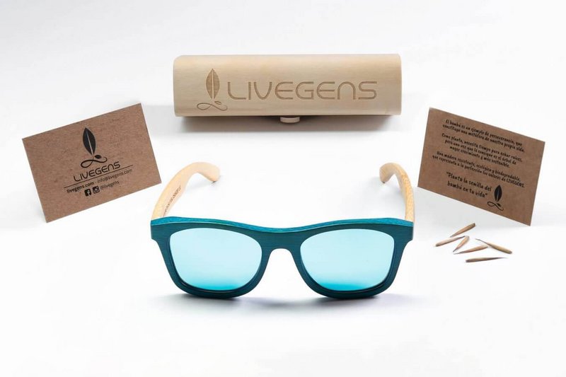 Bamboo sunglasses - Livegens Atlantic