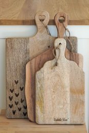 Planche à découper en bois Small 25x15 cm Isabelle Rose