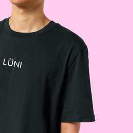 T-shirt unisex LÜNI wykonany z bawełny organicznej