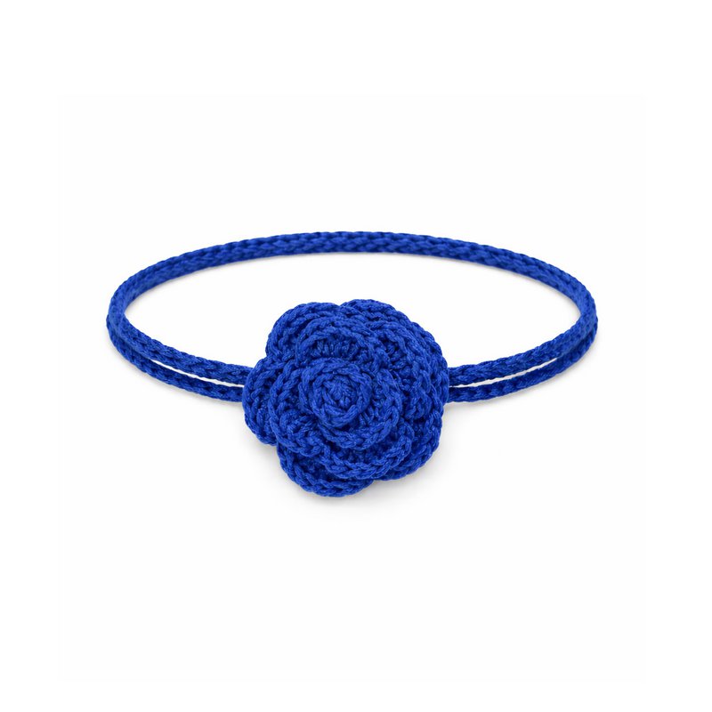 Rose Corsage Kobalt