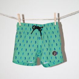 Swim shorts boy - 'Horsing around'