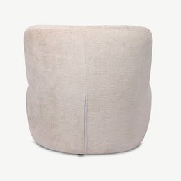 Vulcan Lounge Chair, Beige Stoff