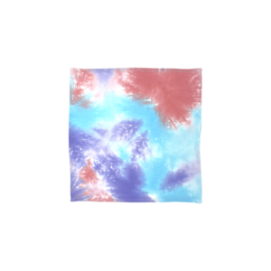 Lila und blaue Tie-and-Dye-Serviette – Pflaume – 2er-Set