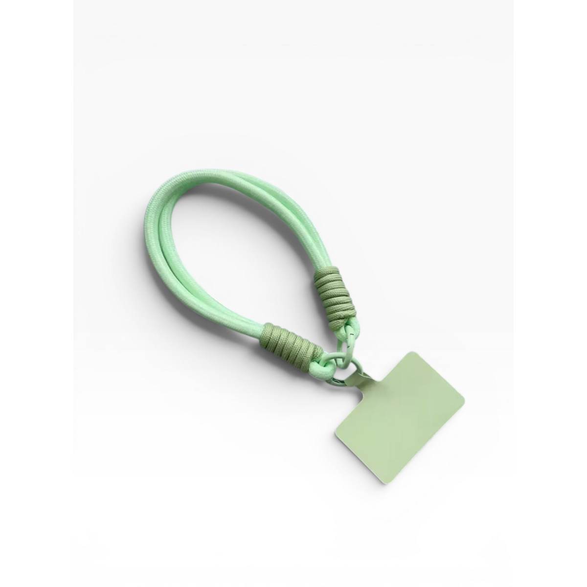 Keychain - cell phone chain - green