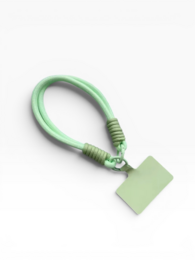 Keychain - cell phone chain - green