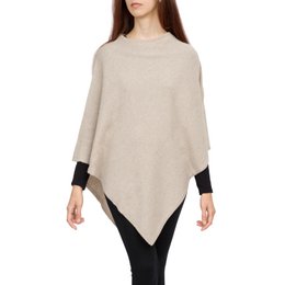 LOVELY - Poncho carré classique en pur cachemire