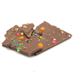 Broken bars (milk 44% with M&Ms crispy) 200 Grs