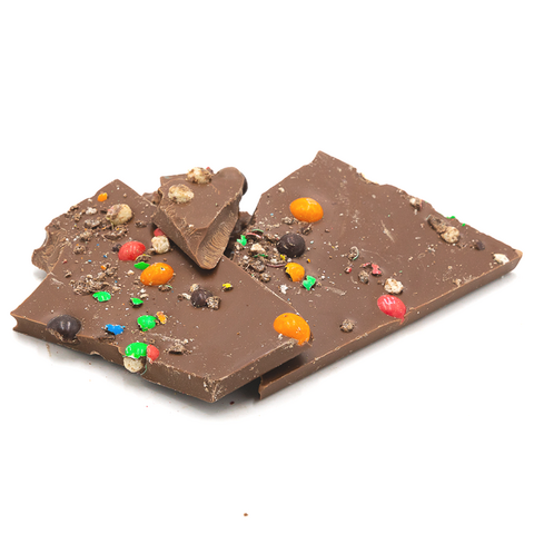 Broken bars (milk 44% with M&Ms crispy) 200 Grs