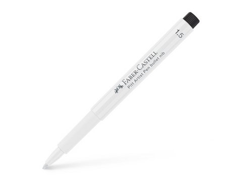 Zeichenmarker FC Pitt Artist Pen 1,5 101 weiß