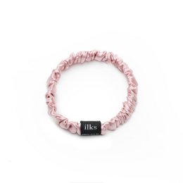 Zijden Scrunchie S maat roze