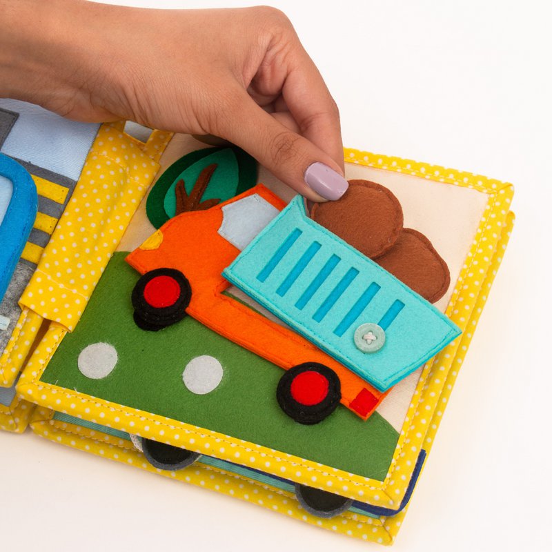 My First Excavator - Mini Quiet Book