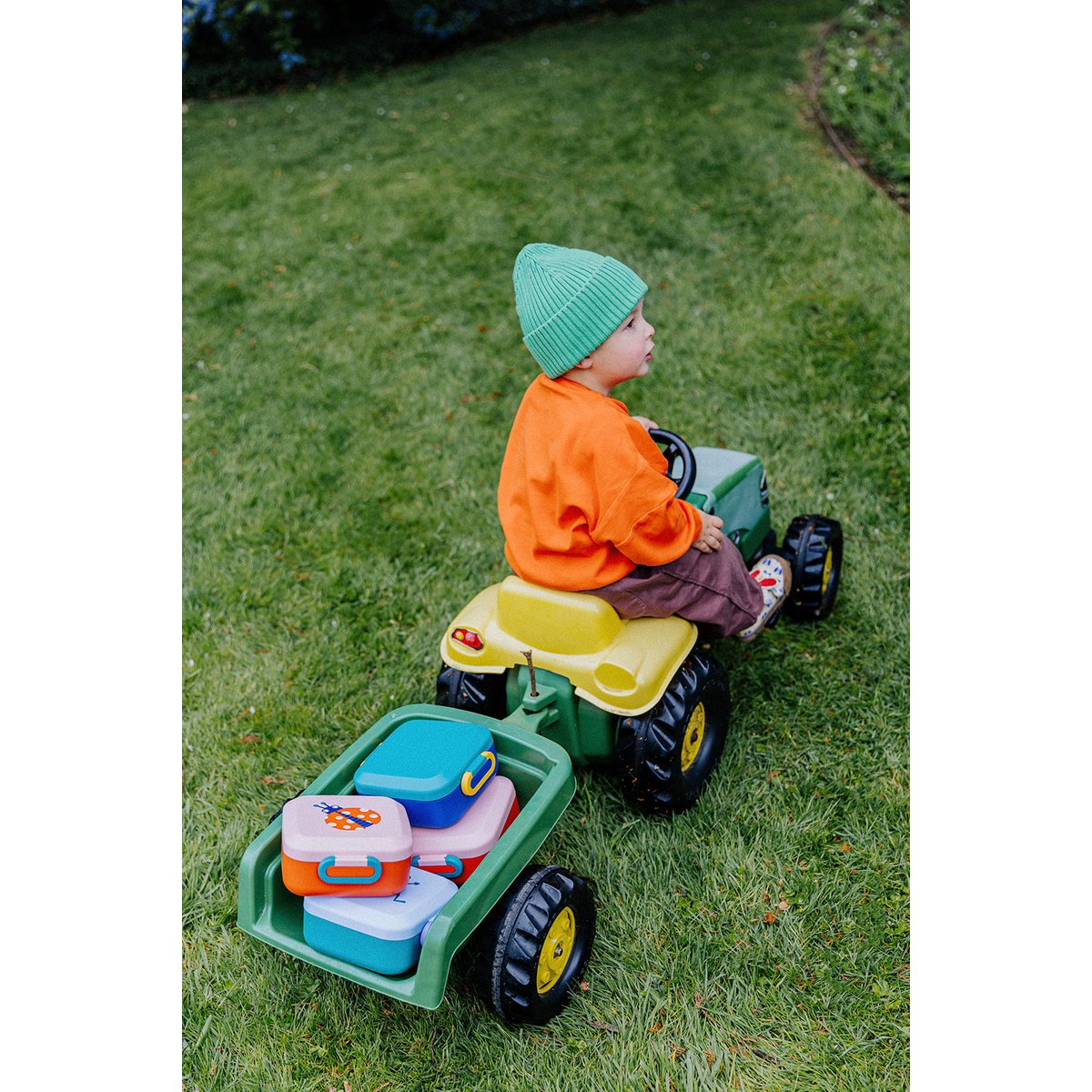 Rikko Lunchbox for Kids with 2 Removable Snack Boxes