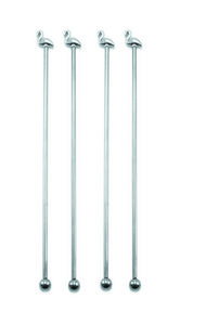 FLAMING PINK TOUILLERS - SET OF 4