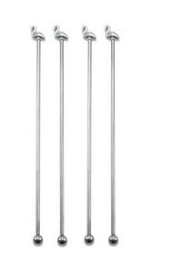 FLAMING PINK TOUILLERS - SET OF 4