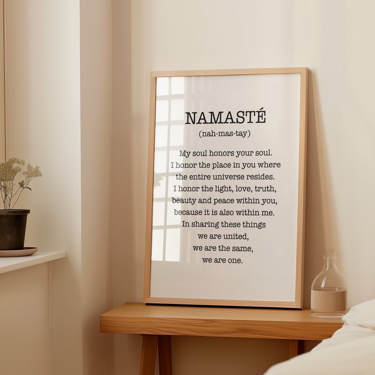 Poster: Namasté
