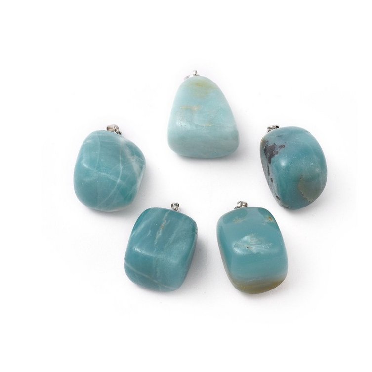 Roches Sattva | Cintre Amazonite pour la fabrication de bijoux Copie