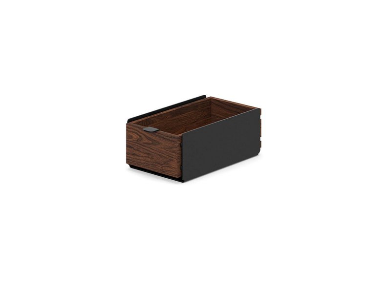 Cajón modular pequeño - Complemento de estante de escritorio doble