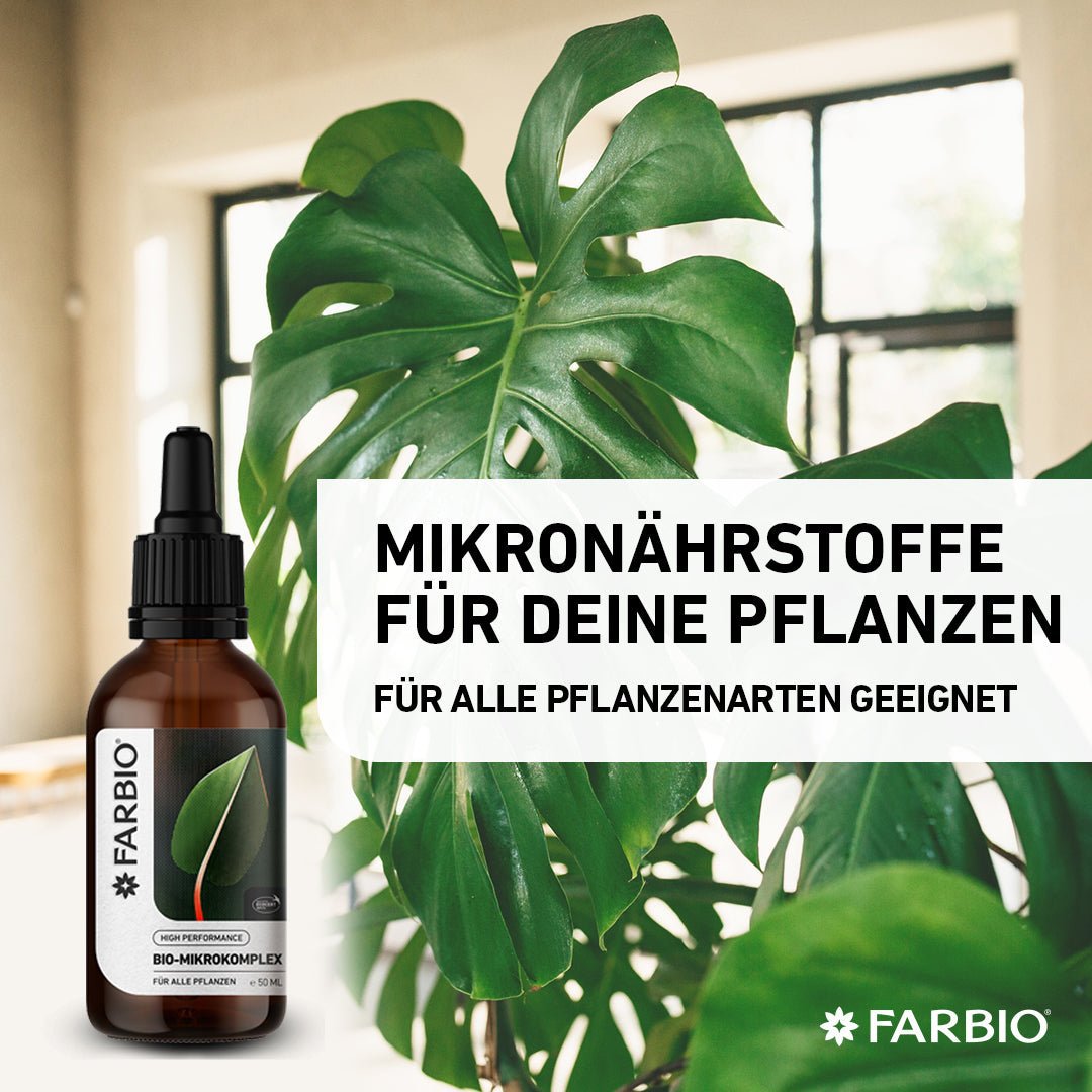 FARBIO® organic microcomplex | Healing for your plants | Premium liquid fertilizer