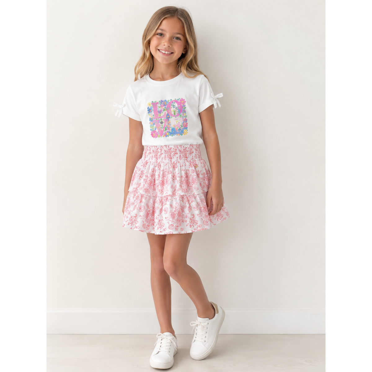 Falda Funkle Poppy Red – Falda niña – Ropa infantil de lujo