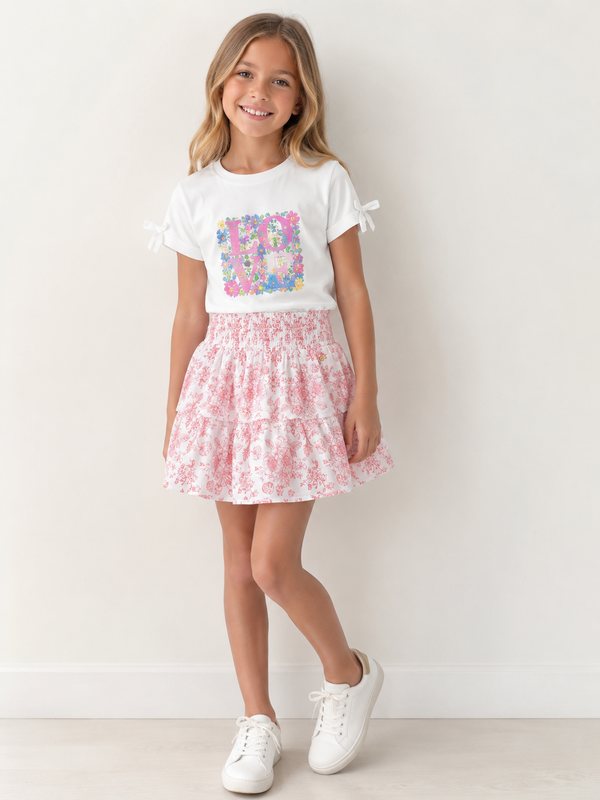 Falda Funkle Poppy Red – Falda niña – Ropa infantil de lujo