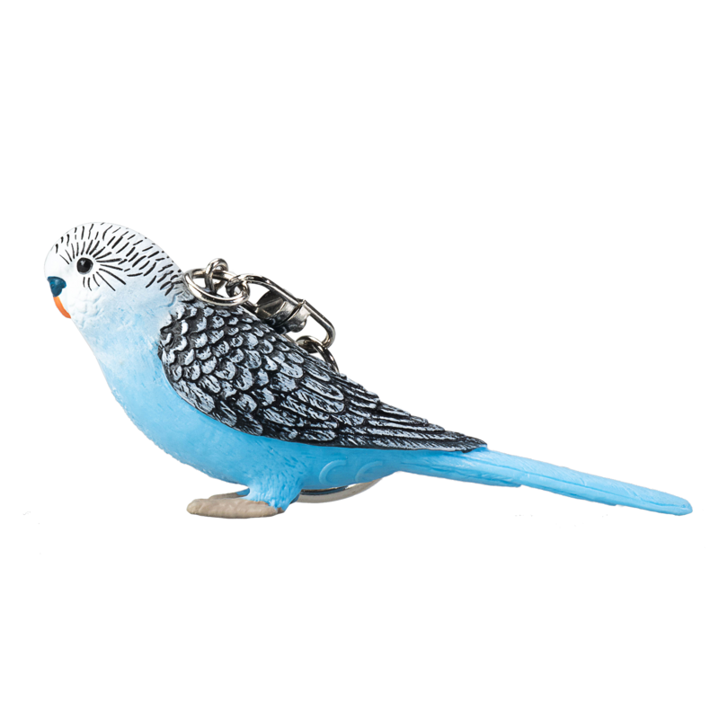 Mojo Farm & Pets nøglering Undulat blå - 387459