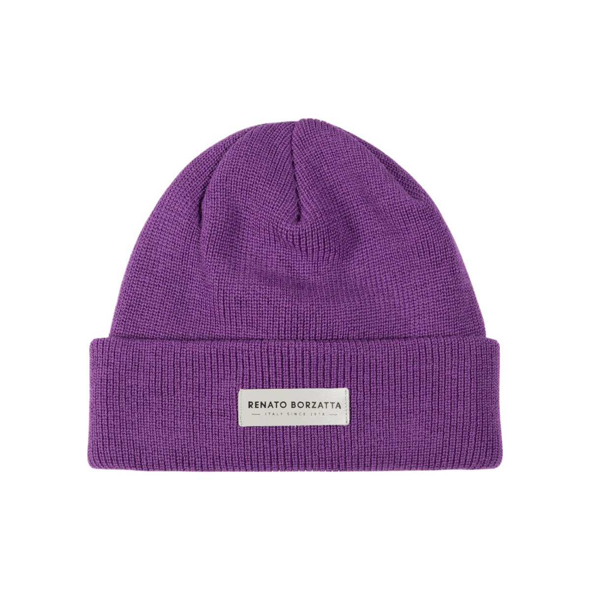 RB5001Y | Monviso double -layer jersey beeh Mixed wool Made in Italy. Purple color - single size