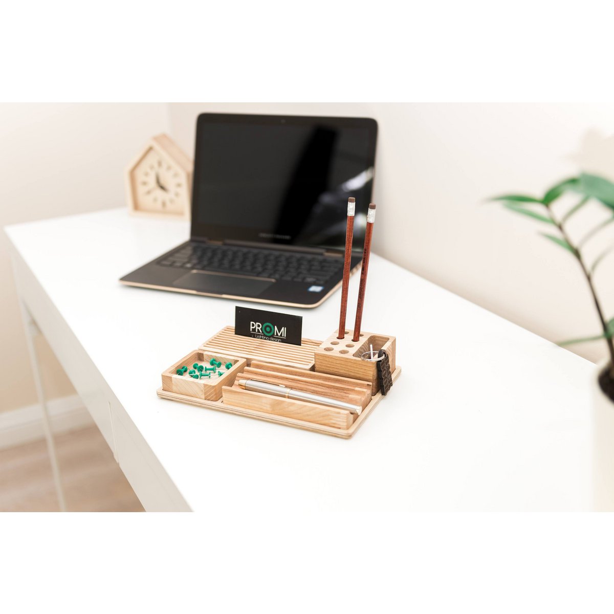 Houten bureau-organizer, Bureau-organizer