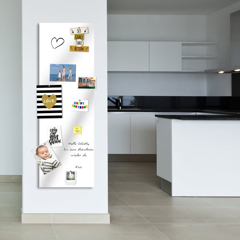 Magnetisk markørplade - 150x50cm