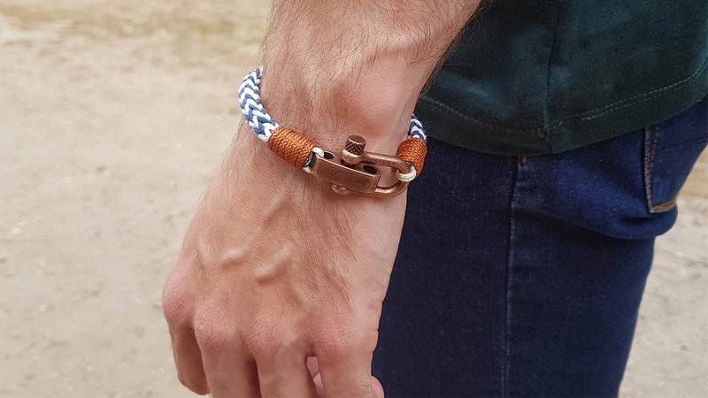 Nautical C3 Copper White Blue