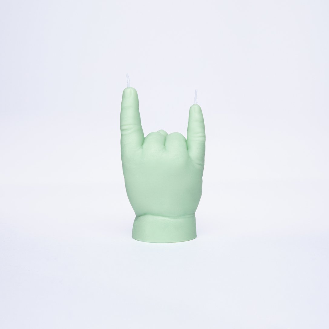Baby YOU ROCK Candle Green